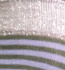 Vintage Stripe Over the Knee Sock with Silver, Olive & Lavender