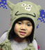 Kids Animal Hat: Green Pig Animal Beanie with Ear Flaps for kids!