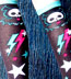Loungefly SKELANIMALS DIEGO - BOLTS Fun Cotton Knee High Socks