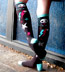 Loungefly SKELANIMALS DIEGO - BOLTS Fun Cotton Knee High Socks
