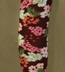 Ozone Japan Bordeaux Floral Cotton Socks (OTK)