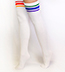Pride Socks - Rainbow Striped Thigh High Socks