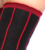 RocknSocks Slick Black Vertical Striped Cotton Over the Knee Socks (OTK)