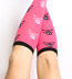 Grrrl Skull Knee High Sock - Pink