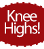 Knee High Socks Grab Bag - Gift Set of 5 Knee High Socks