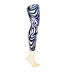 Violet Love Zebra Print Leggings / Footless Tights